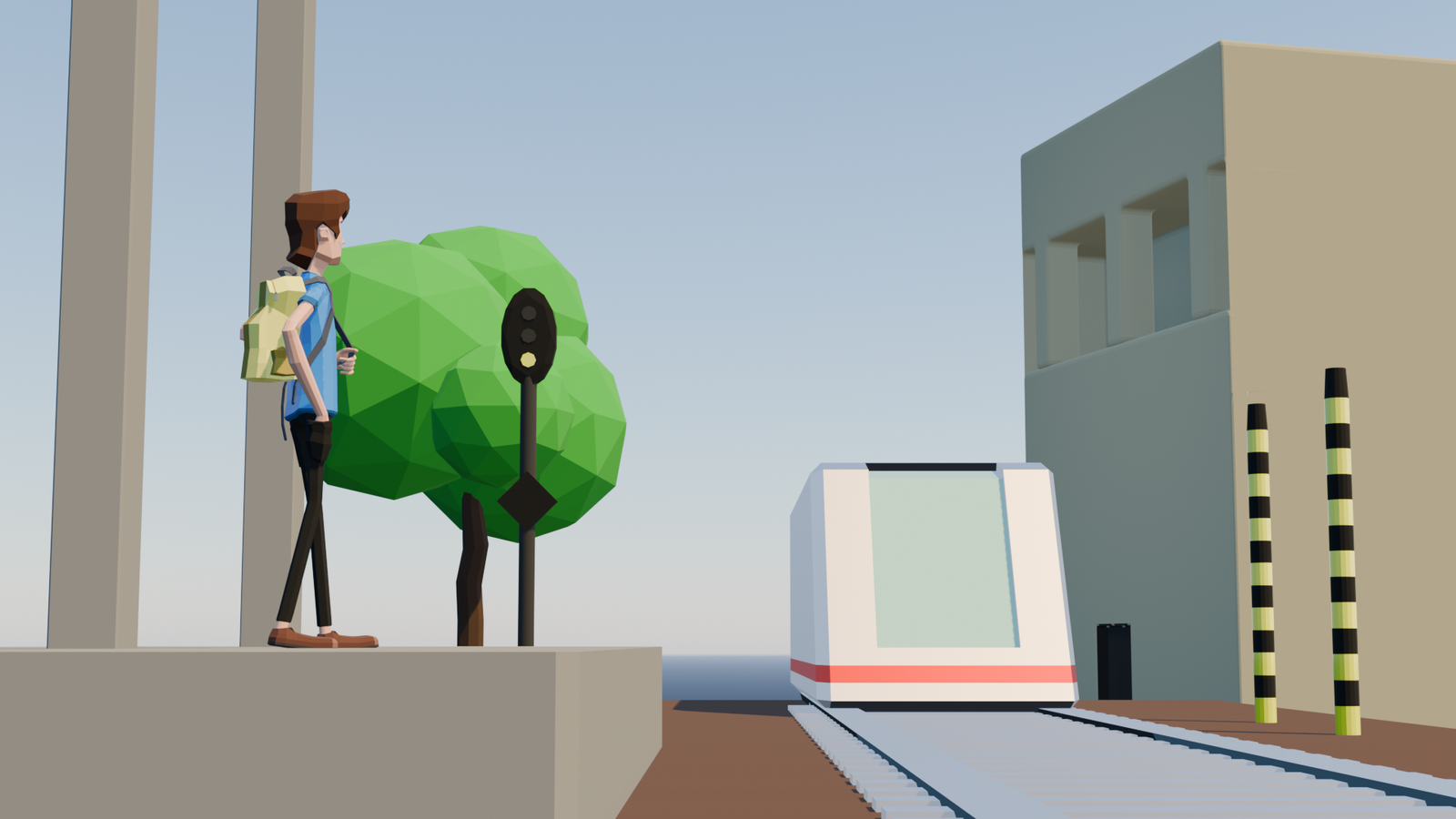 The Morning Train Ride by Ronald Dawson Rarela Catignas