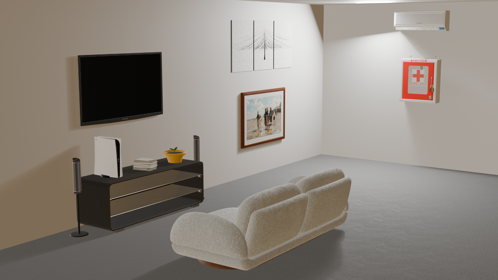 Cozy Sunday in My Dream Living Room by Stephen Yu Co