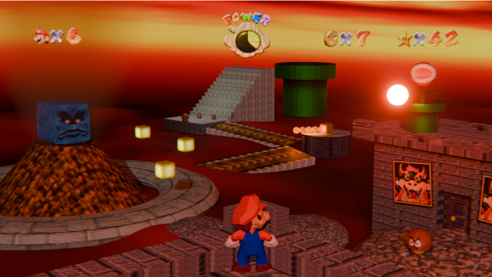 Super Mario 64: Escape from Bowser's Lethal Lava Castle by Justin Rainier Adriano Go